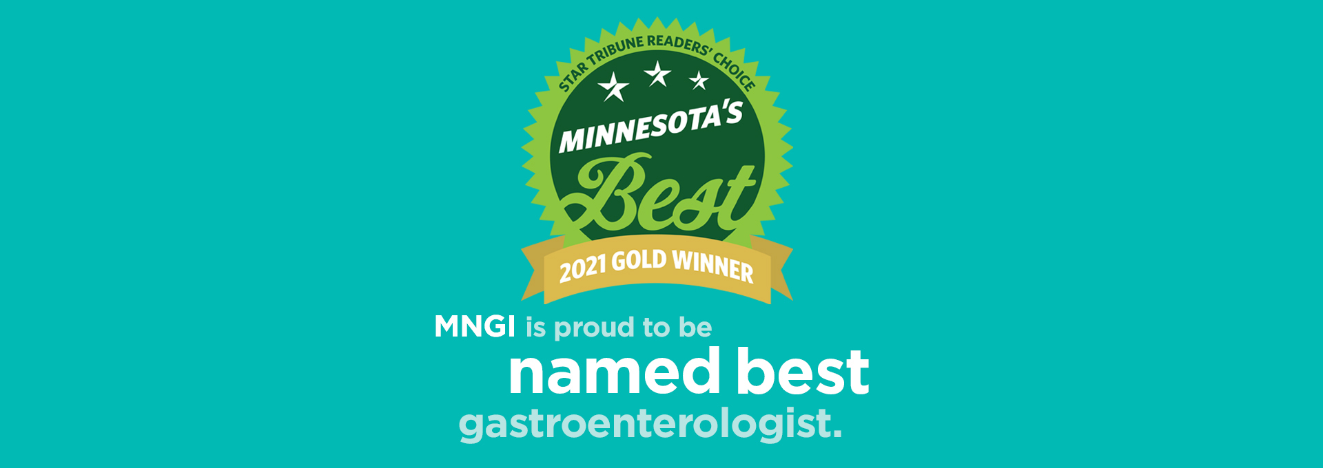 Thanks for voting MNGI best gastroenterologist