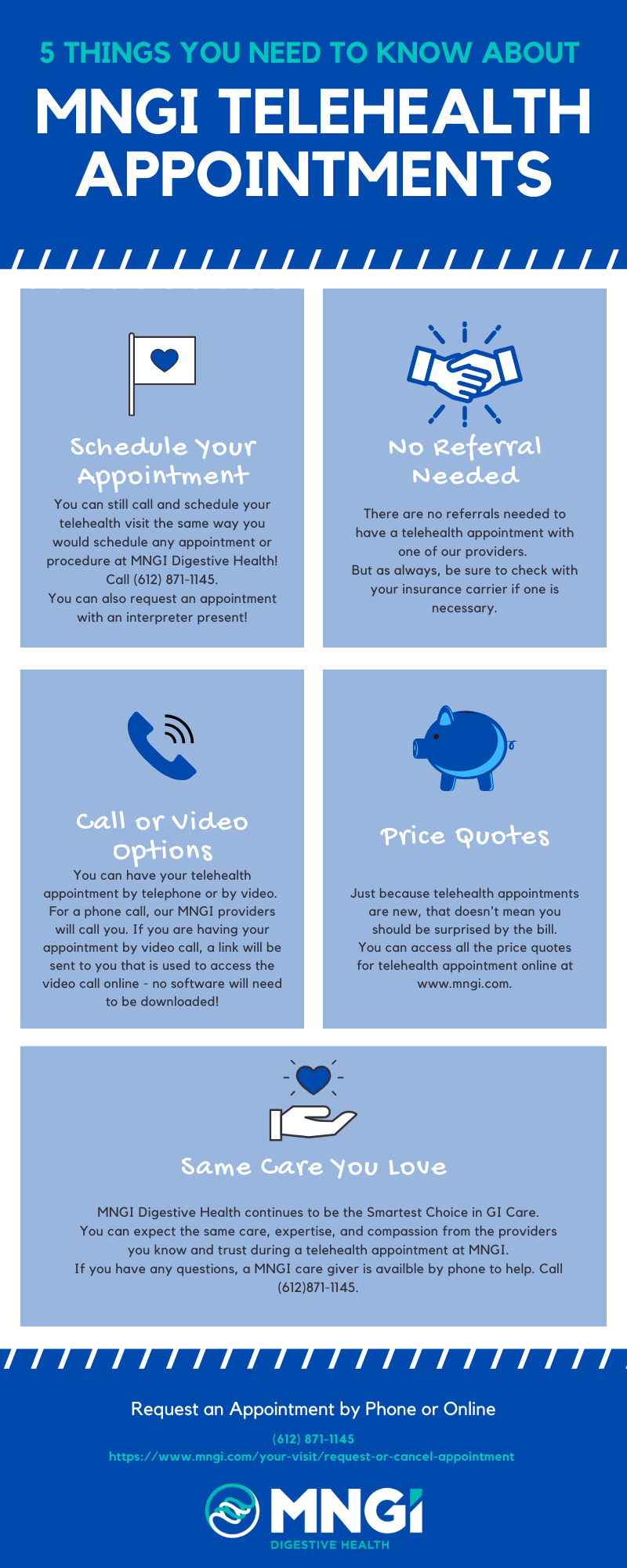 Telehealth Appointment Infographic