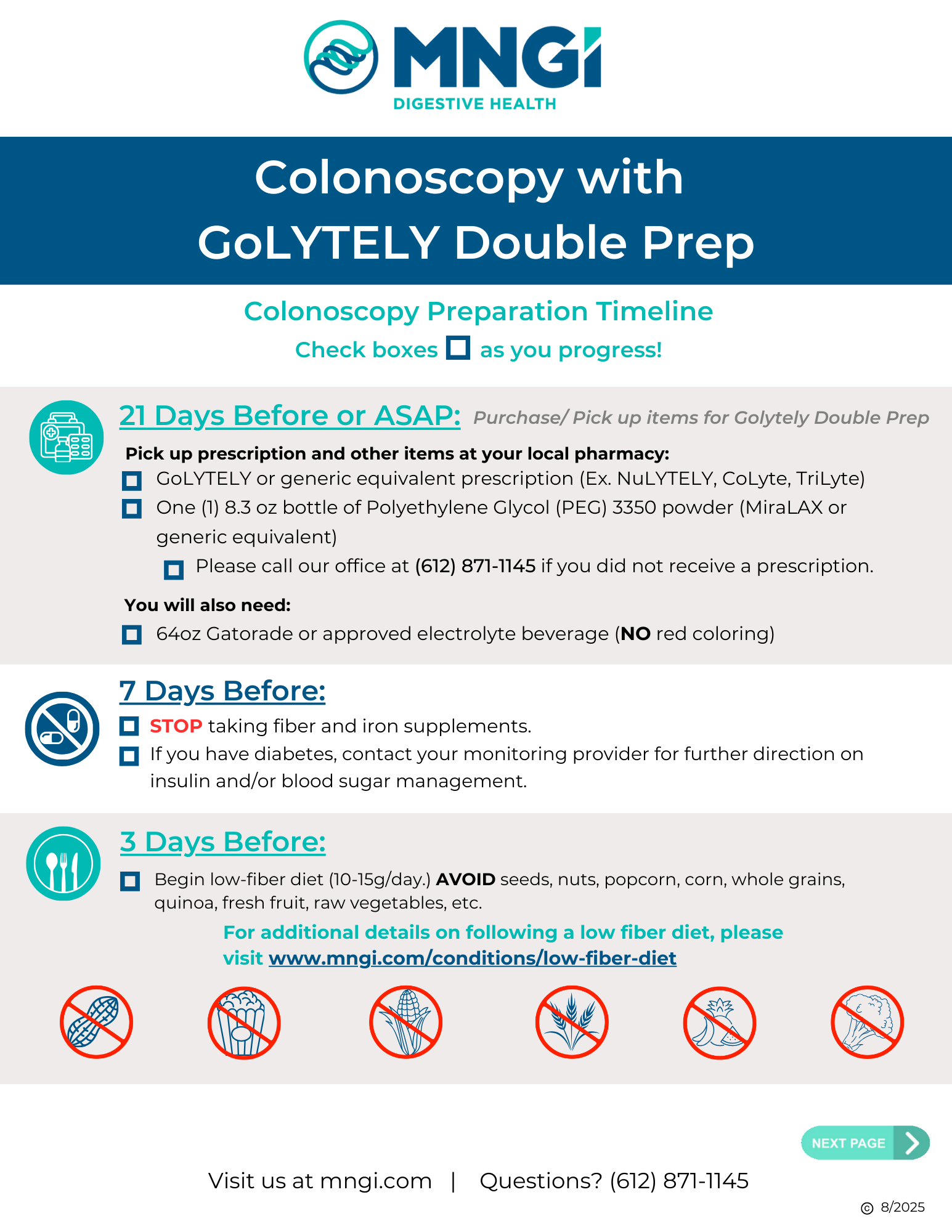 GoLYTELY Double Prep