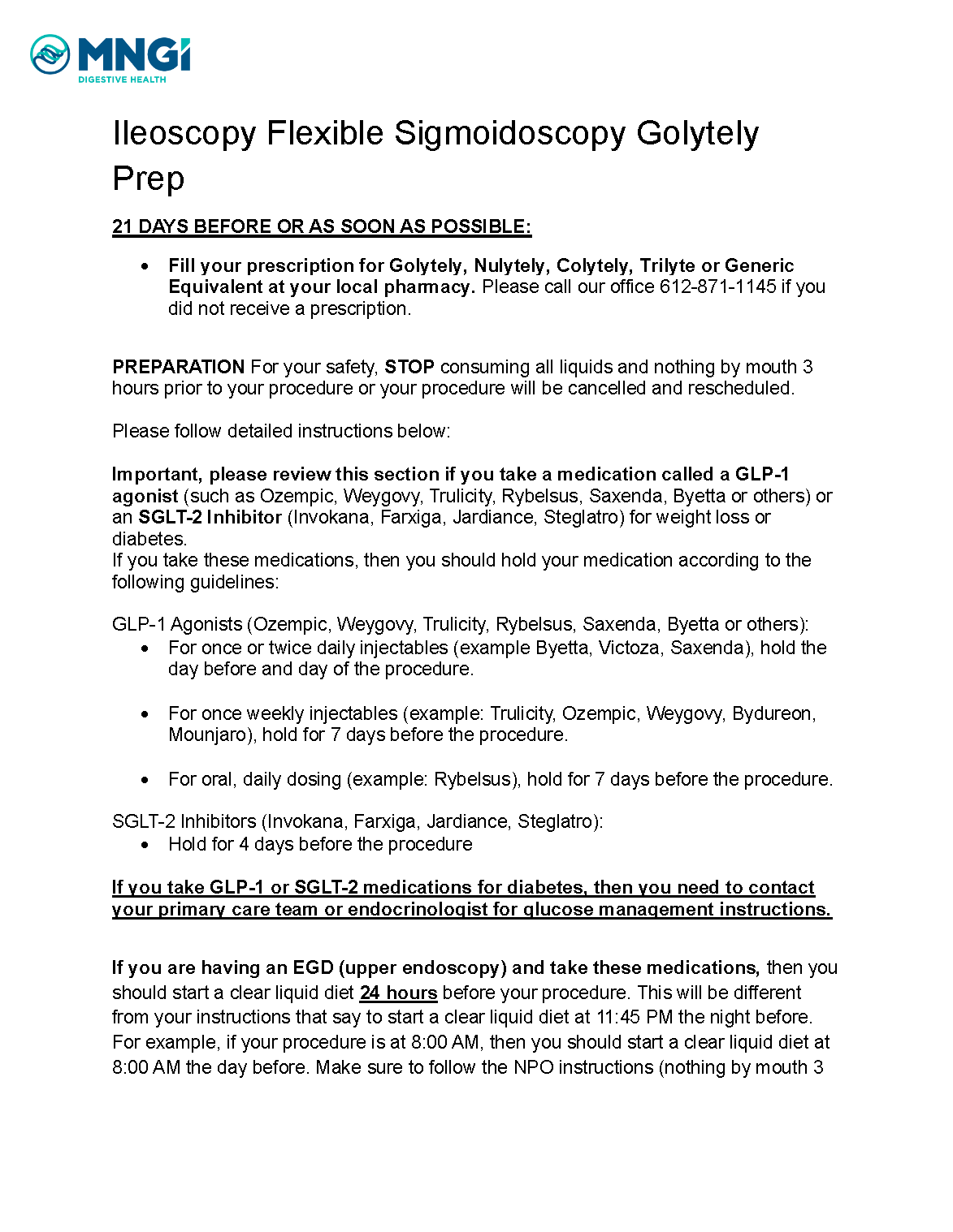 Ileoscopy Flexible Sigmoidoscopy Golyetly Prep