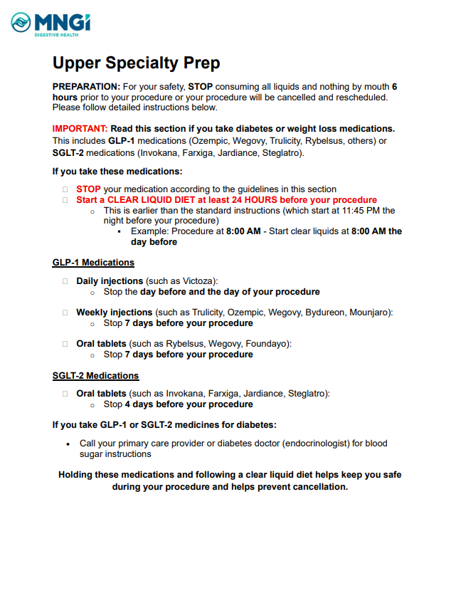Upper Specialty Prep Cover