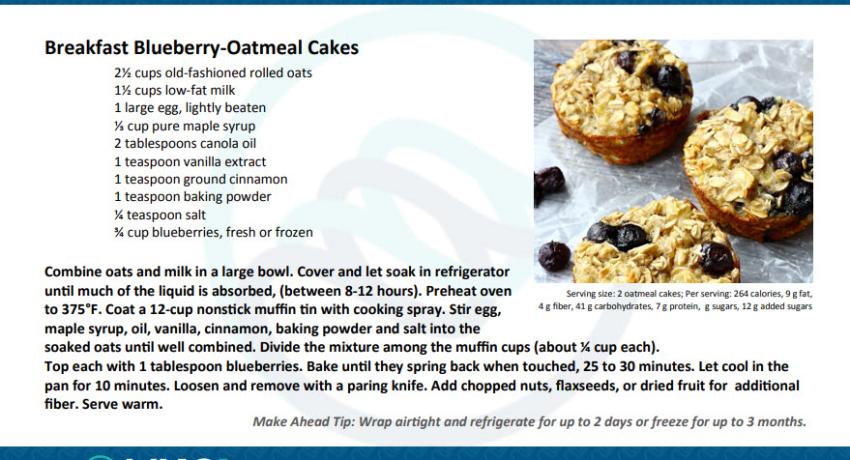 Breakfast Blueberries Recipe