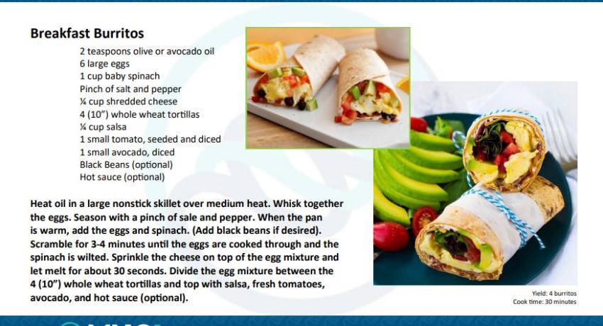 Breakfast Burrito Recipe